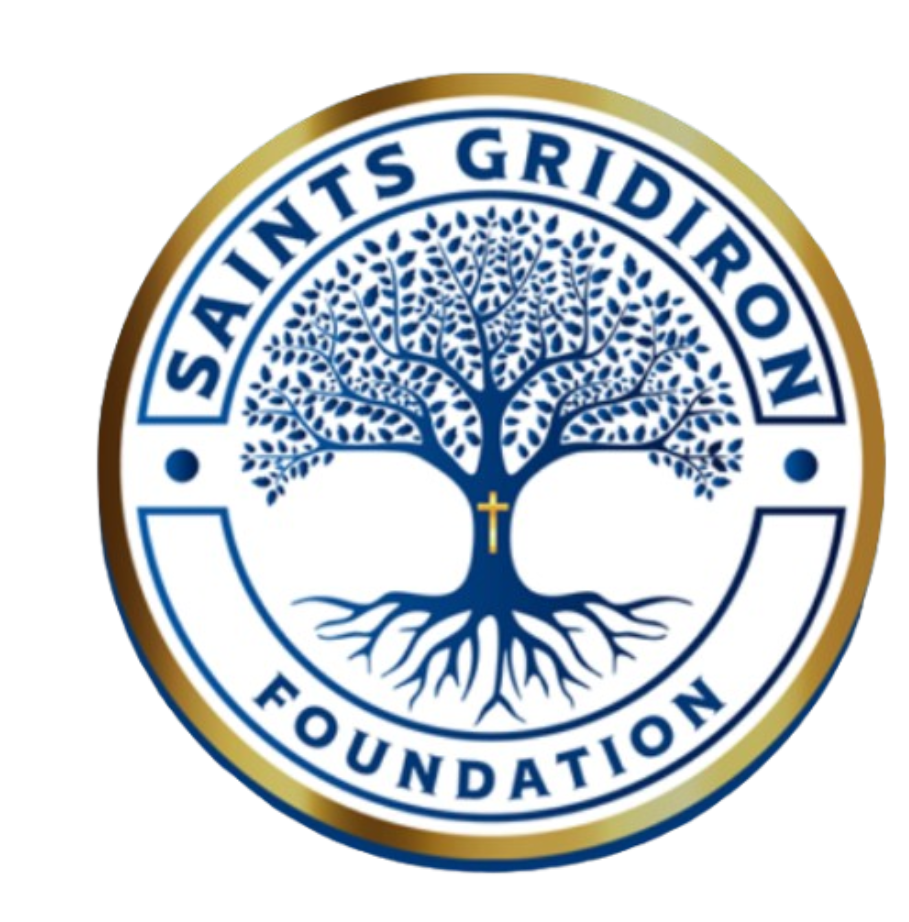 Saints Gridiron Foundation seal